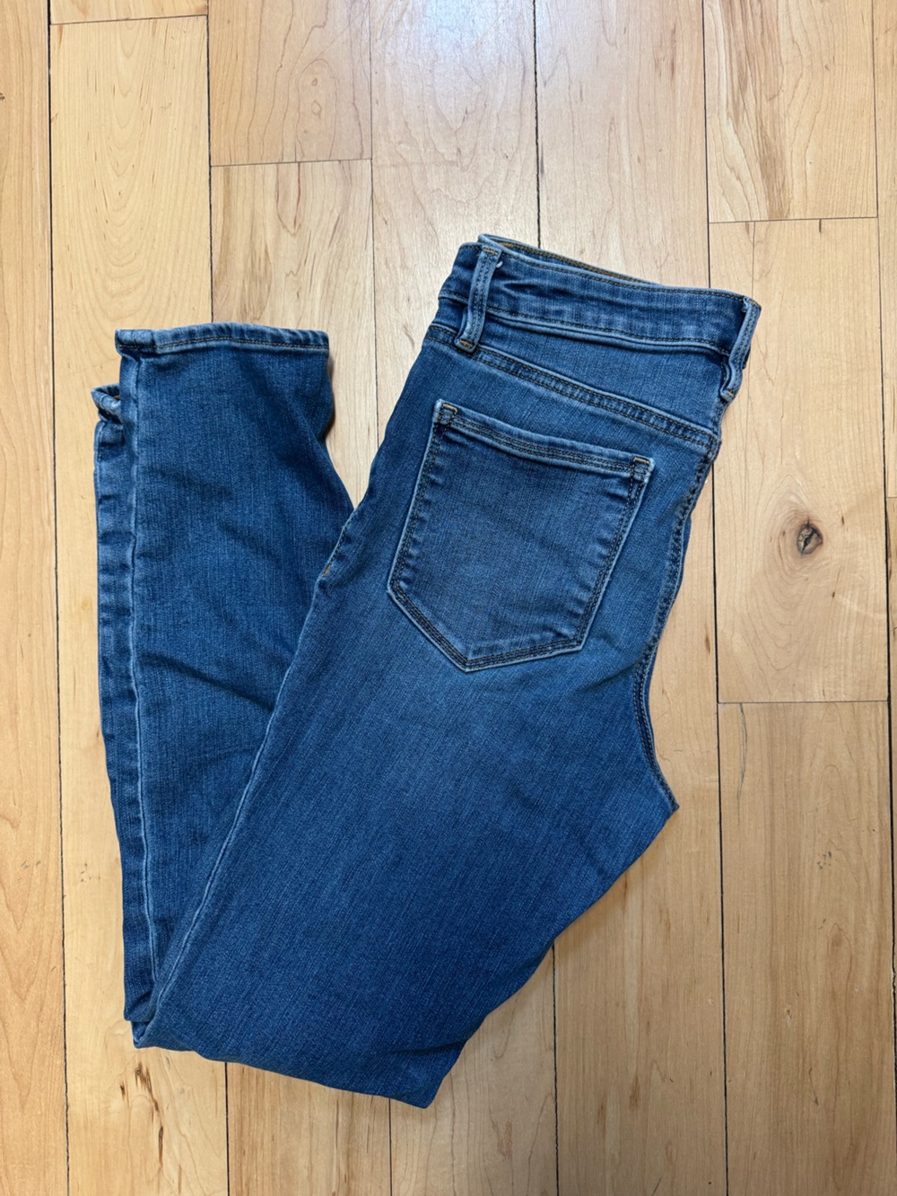 Athleta Indigo Blue Stretch Denim Jeans